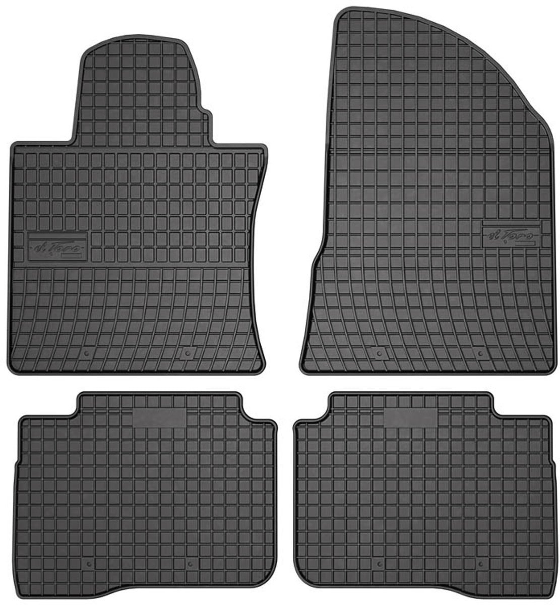 Tapis en caoutchouc Frogum ssangyong korando 2019-présent -