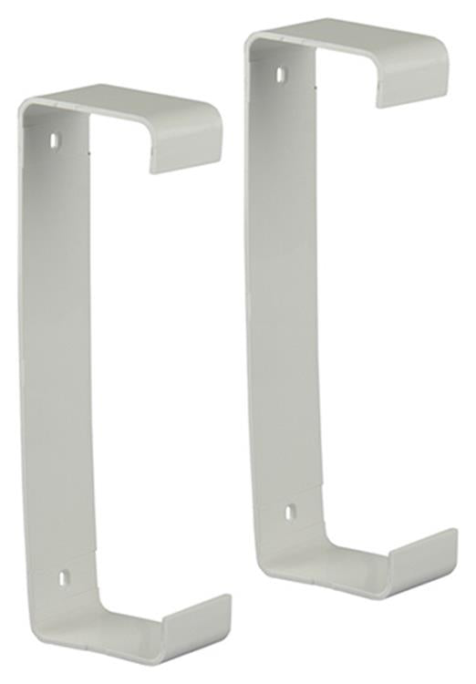 Renson 1006420 - lot de 2 supports de montage pvc 7023 blanc 204x60mm | 5 pièces