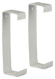 Renson 1006420 - lot de 2 supports de montage pvc 7023 blanc 204x60mm | 5 pièces