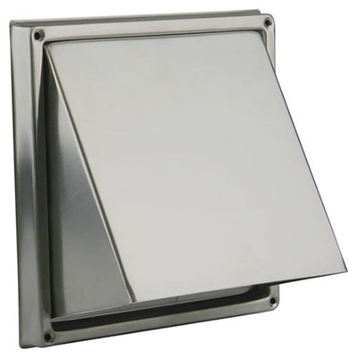 Renson 1006333 - grille de hotte aspirante à encastrer en acier inoxydable 641 ø 125 | 2 pièces