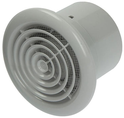 Renson 1006439 - ventilateur mécanique rond pcs. 7131 r blanc ø 100 | 2 pièces