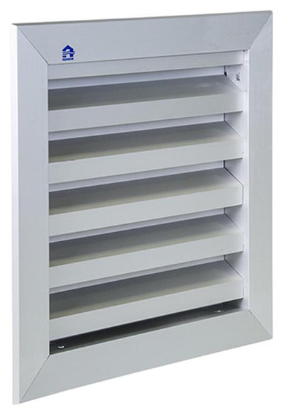 Renson 1013881 - grille murale 411 f1 200x200mm | 2 pièces