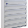 Renson 1014554 - grille murale en saillie alu blanc 431 225x225mm | 2 pièces