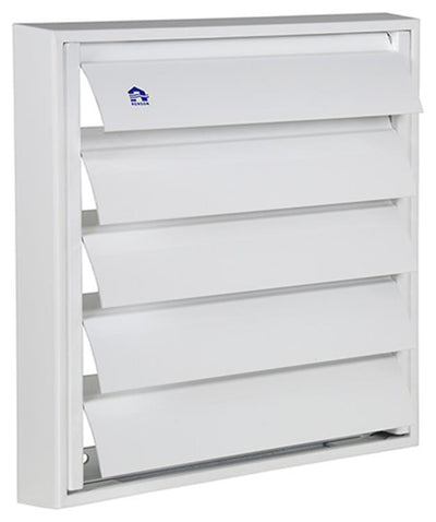 Renson 1013879 - grille à lamelles aluminium blanc 433 210x210mm | 2 pièces