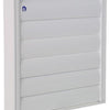 Renson 1006640 - grille 433 ral 9010 246x246mm | 2 pièces