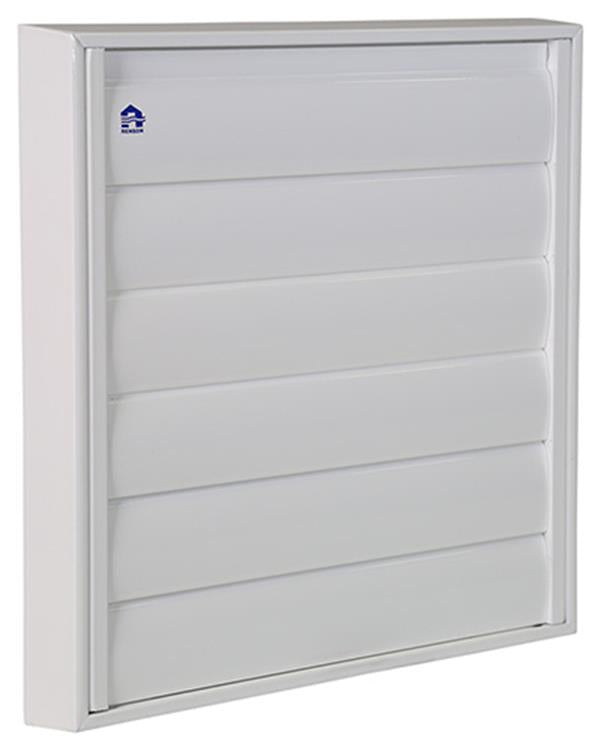 Renson 1006640 - grille 433 ral 9010 246x246mm | 2 pièces