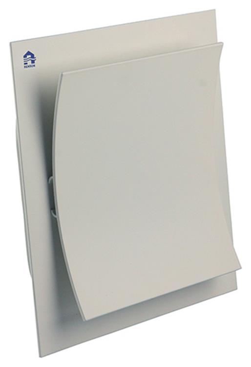 Renson 1006328 - grille d'extraction design encastrable xd2 mat 9010 rens. 188x188mm | 2 pièces
