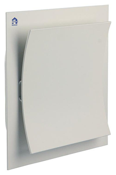 Renson 1006328 - grille d'extraction design encastrable xd2 mat 9010 rens. 188x188mm | 2 pièces