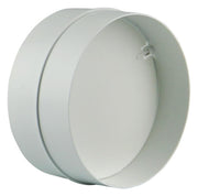 Renson 1008568 - Pièce de raccordement PVC + clapet anti-retour 7007 blanc diam. 125 mm | 2 pièces - afbeelding 4
