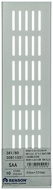 Renson 1059776 - bande 381 80 300 couleur naturelle | 2 pièces