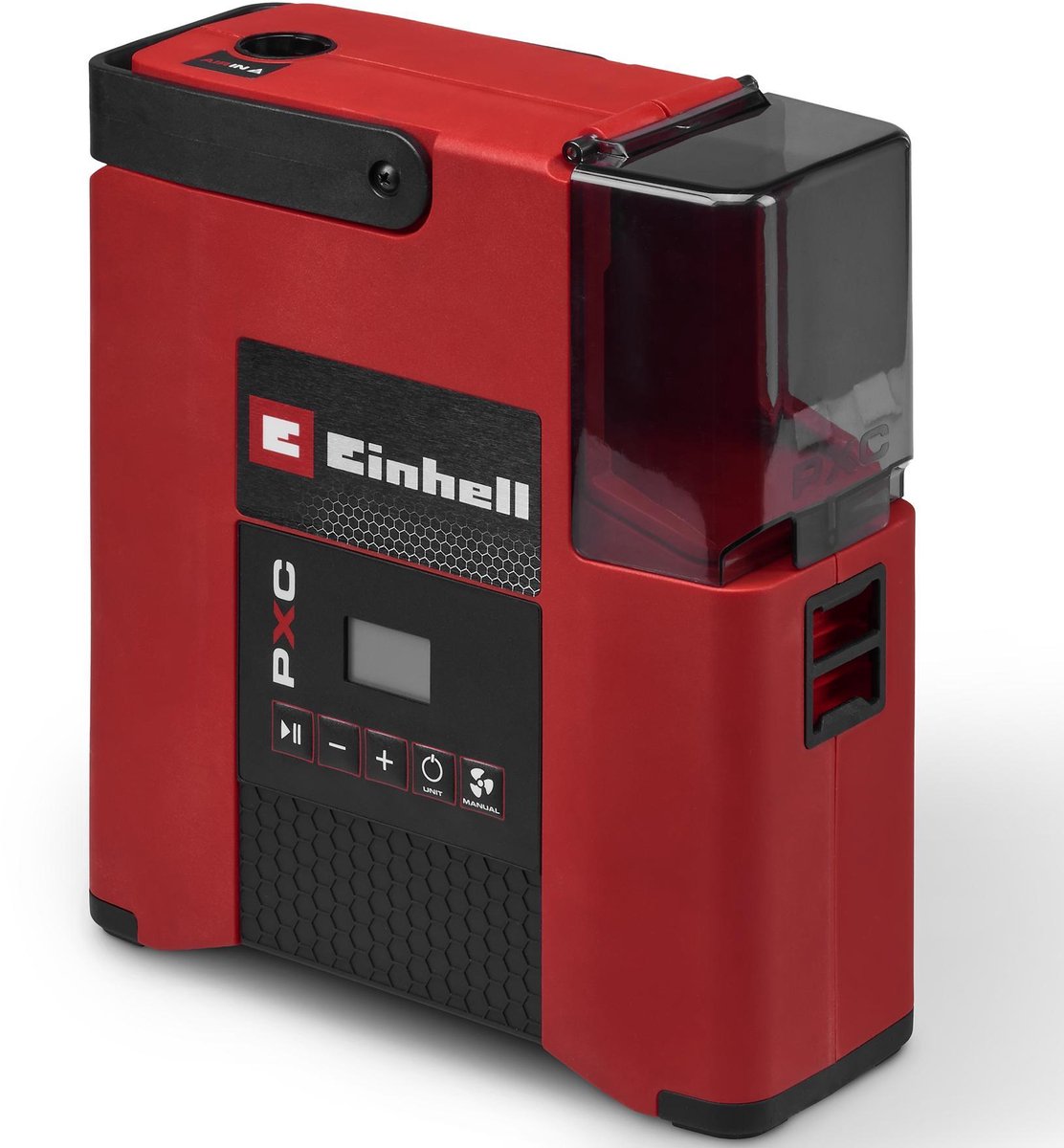 Pompe à air sur batterie Einhell suppero 18 380 li solo - power x-change - 18 v li-ion - max. débit d'air : 100 l min - pour gonfler des ballons de plage, des SUP, des bateaux pneumatiques - excl. batterie et chargeur
