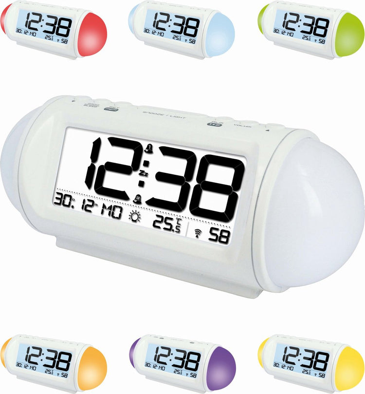 Technoline wt 499 réveil blanc
