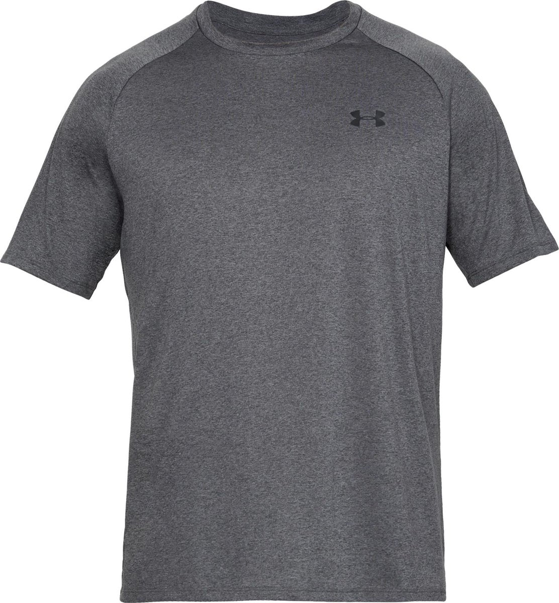Chemise de sport Under Armour UA Tech 2.0 SS Tee-Gry pour hommes - Carbon Heather - Noir