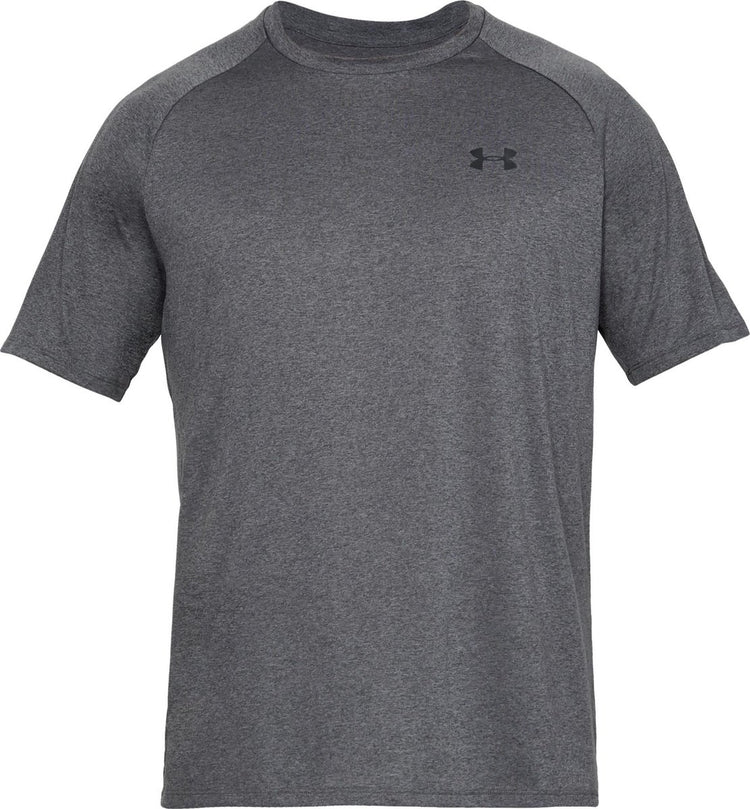 Chemise de sport Under Armour UA Tech 2.0 SS Tee-Gry pour hommes - Carbon Heather - Noir