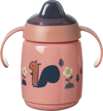 Gobelet Tommee tippee superstar sippee - avec bec souple - avec intellivalve - technologie antibactérienne bacshield - à partir de 6 mois - 300 ml - rouge