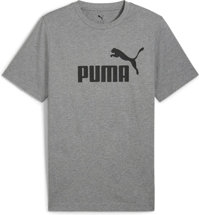 Puma ess non. Tshirt homme 1 logo tee - gris moyen chiné
