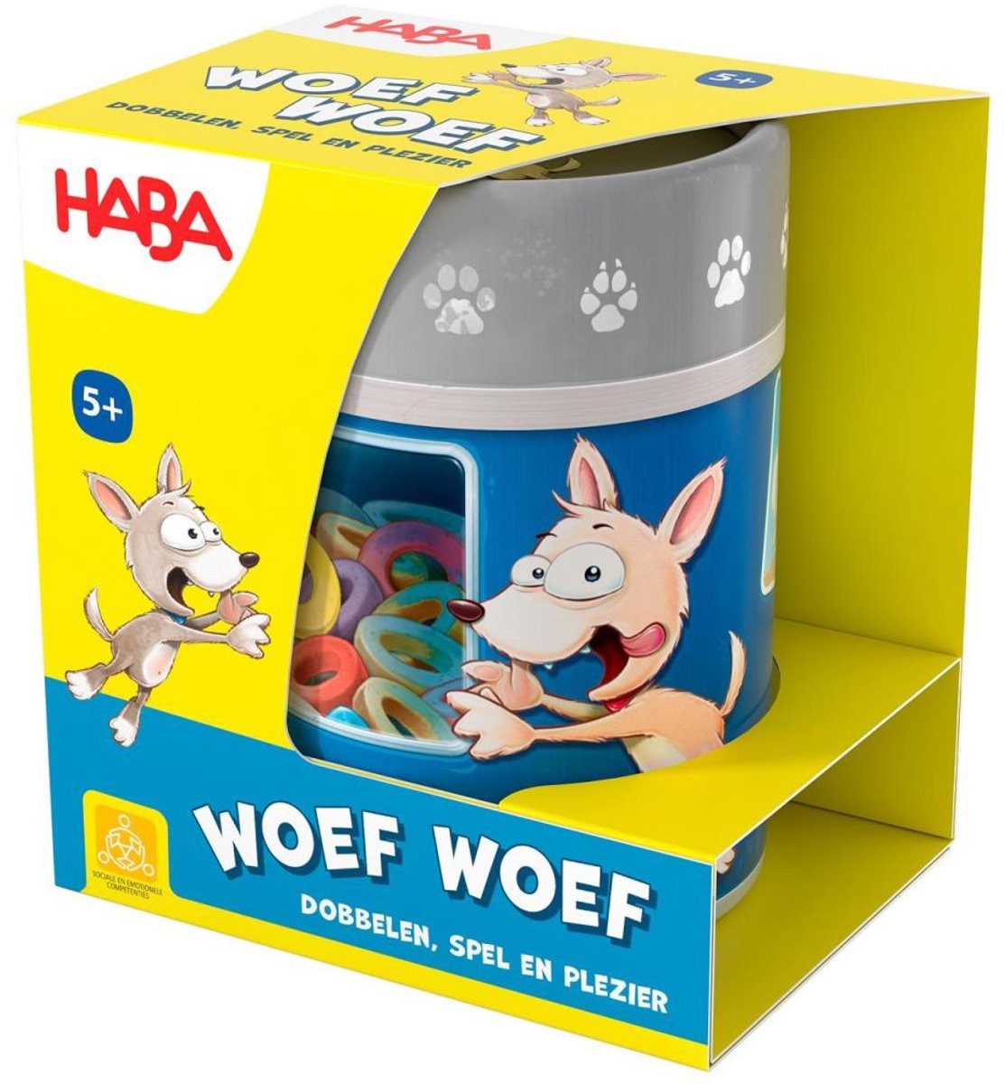 Haba jeu dés tasse wow wau jeu éducatif pour enfants multicolore.