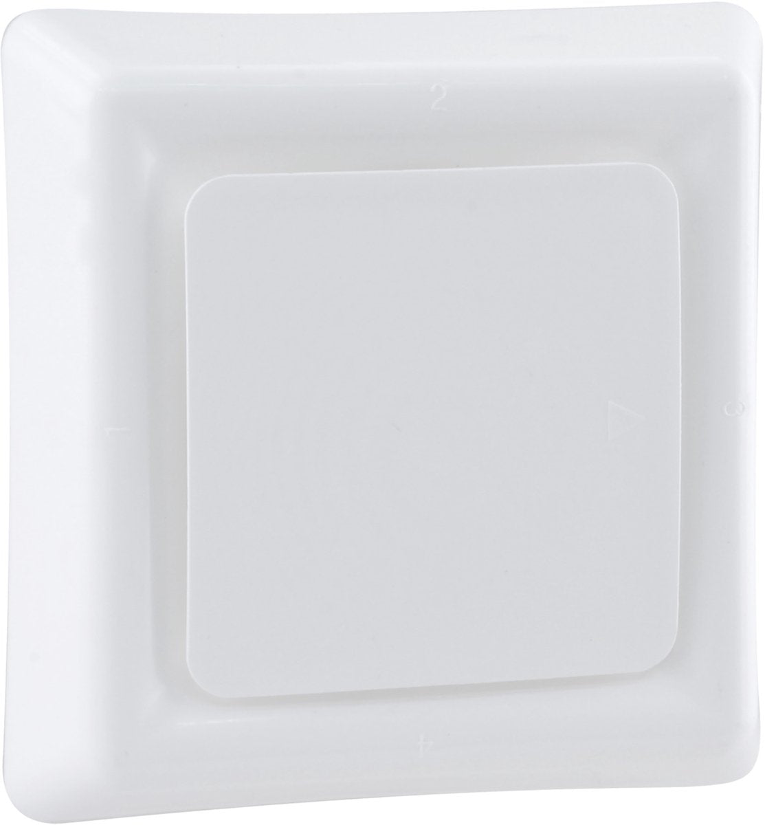 Vanne d'extraction Star x starx carrée - ø125 mm - blanc