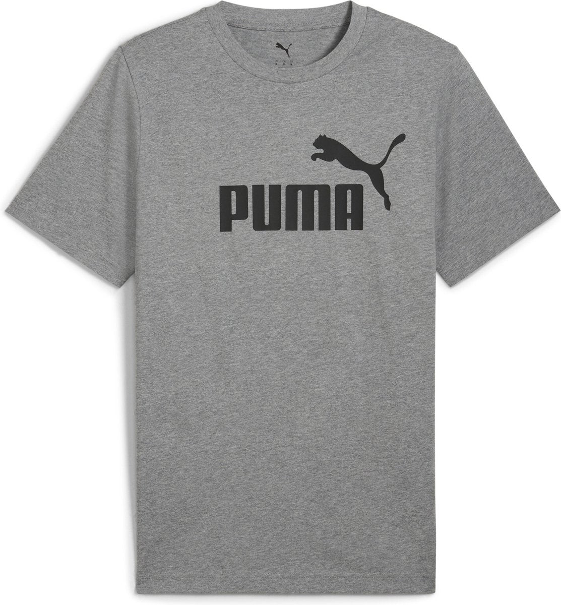 Puma ess non. Tshirt homme 1 logo tee - gris moyen chiné