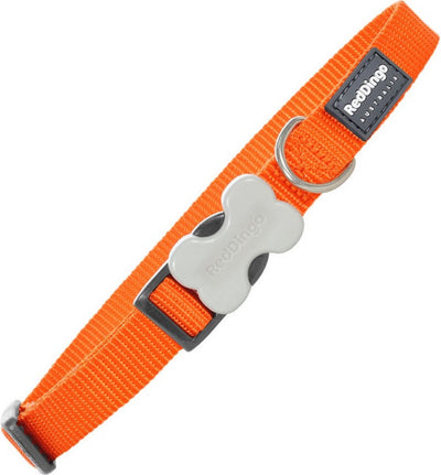 Animal boulevard dc-zz-or-20 - colliers et laisses - chien - rd collier orange-m 20mmx31-47cm - taille : m - 206018