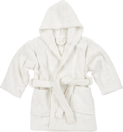 Peignoir Meyco baby uni - tissu éponge - blanc cassé - 98 104
