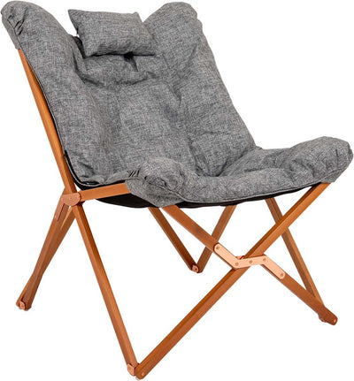 Bo-camp - urban outdoor - chaise de relaxation - confort bloomsbury - gris