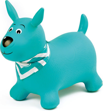 Ludi - animal gonflable - balle rebondissante - chien