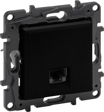 Prise ordinateur RJ45 Sans Marque sans marque Legrand Niloe Step noir