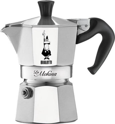 Bialetti 0002380 cafetière manuelle moka express 0,04 l acier inoxydable