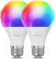 Ampoule intelligente Nanoleaf Matter A19 - Éclairage intelligent - E27 - RVB - 2 pièces - Apple Home Google Home Amazon Alexa