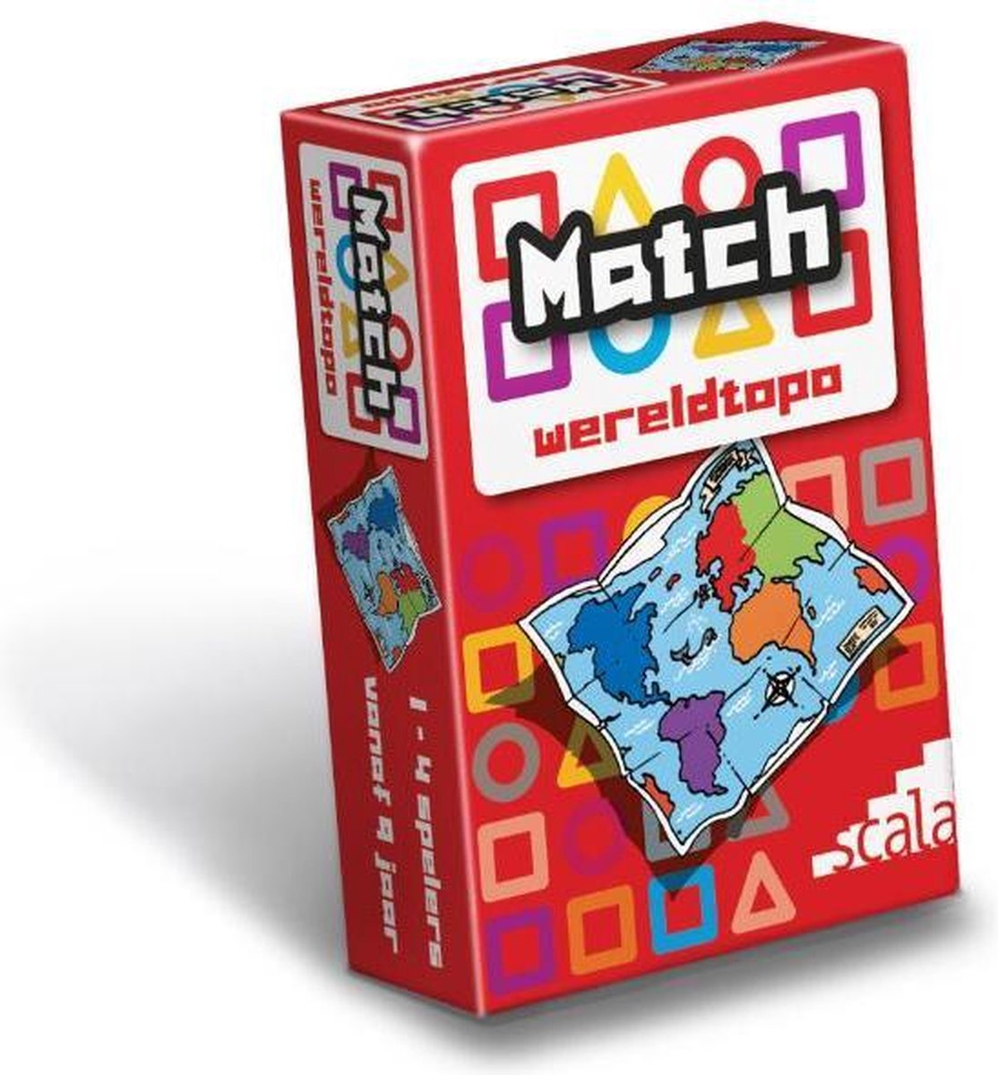 Scala match world topo - jeu de cartes éducatif