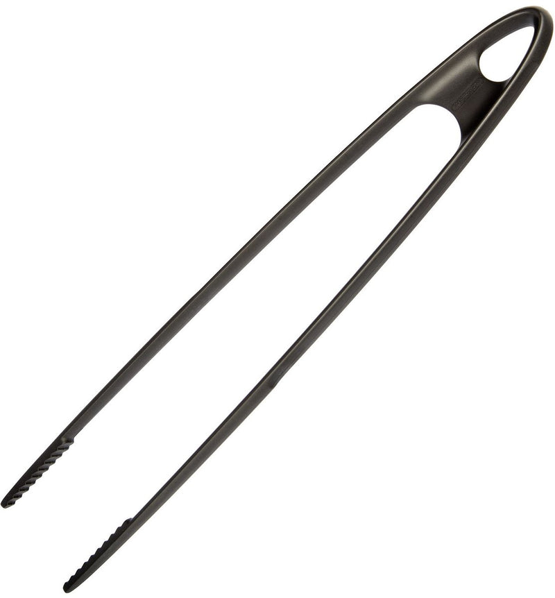 Pince à frire et à servir Westmark, pince à grill, très résistante à la chaleur jusqu'à 270°c, plastique, longueur : 29 cm, doux-plus, noir, 13692270