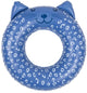 Essentiels de natation - piscine - ø95 cm - bleu - imprimé léopard - enfant - tête de flamant rose