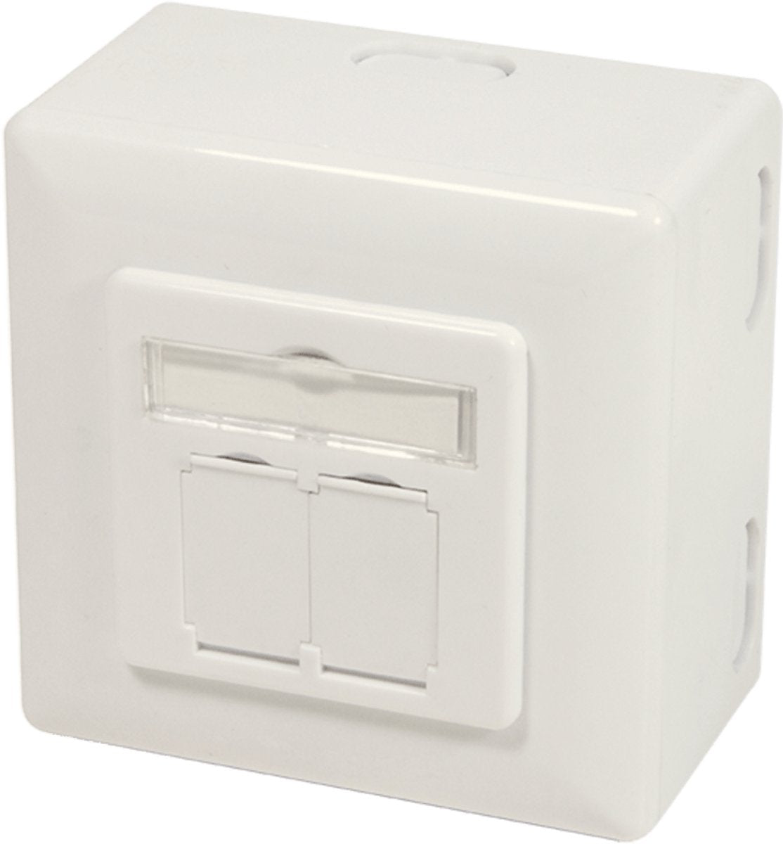 Boîte montée en surface Dsit cat6a utp stp - ivoire