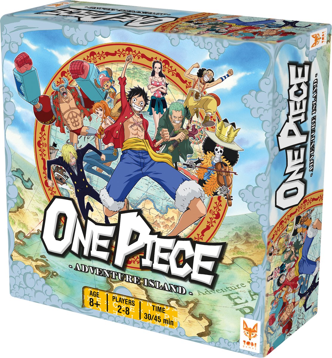 Topi Games – One Piece Adventure Island – Jeu familial – 2-8 joueurs