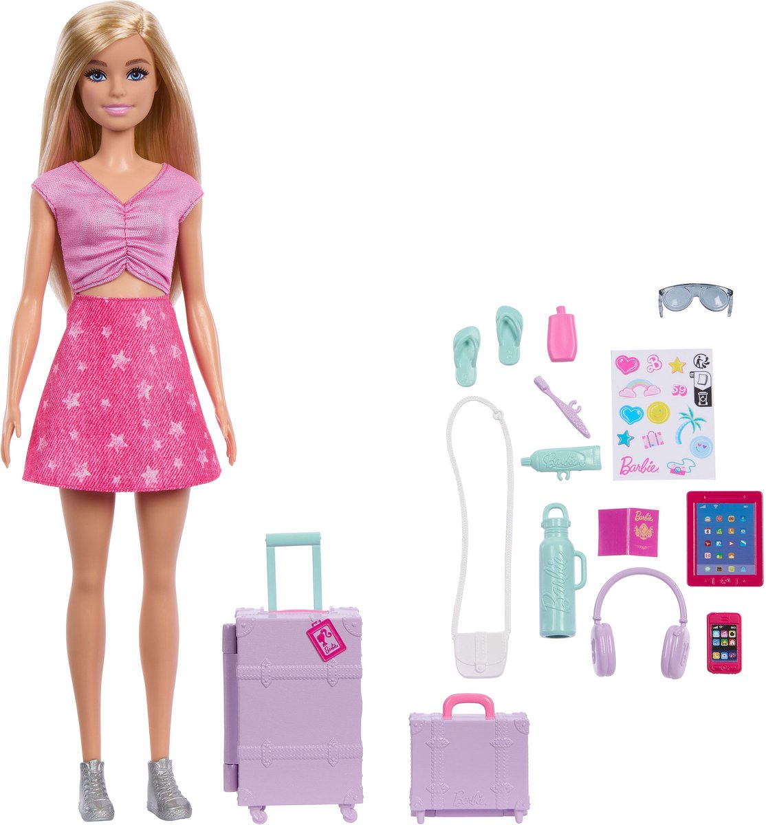 Barbie Family Friends Malibu - poupée et accessoires