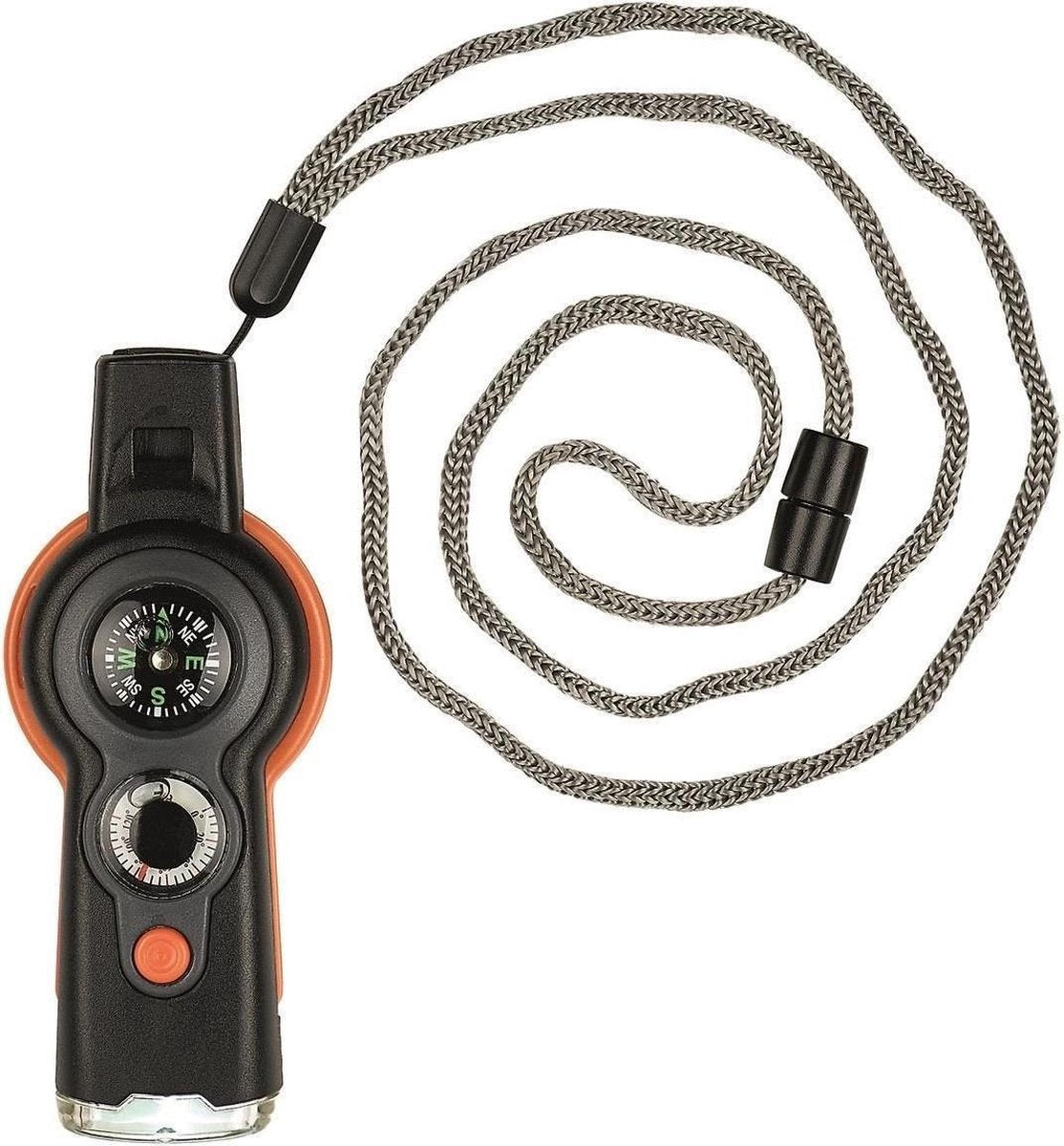 Moses outil de survie 6-en-1 junior 4,5 x 10,8 cm noir orange