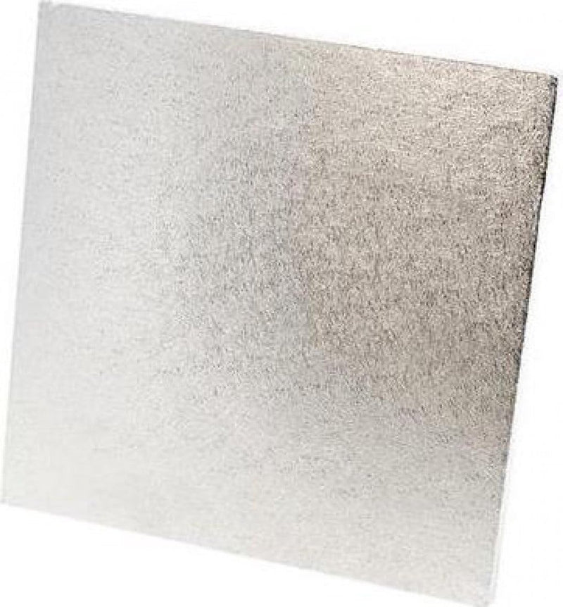 Présentoir à gâteaux carré Tala - 30 x 30 cm - extra robuste - 12 mm d'épaisseur - couleur argent - présentoir à gâteaux luxueux pour gâteaux et pâtisseries lourds