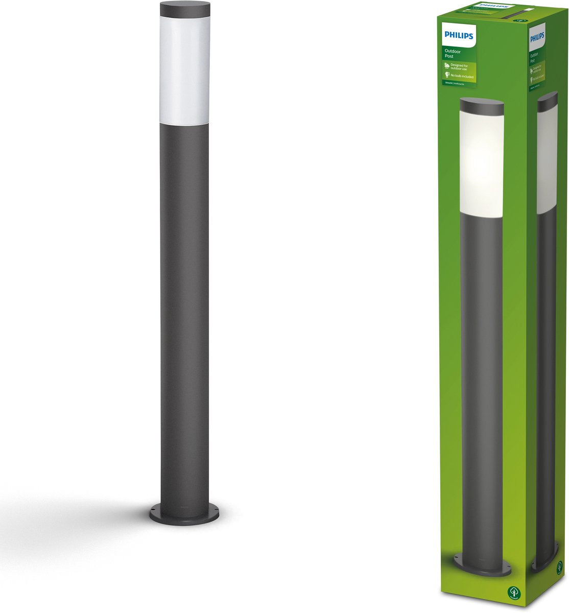 Philips LED Utrecht Poteau Anthracite 1x20W HV