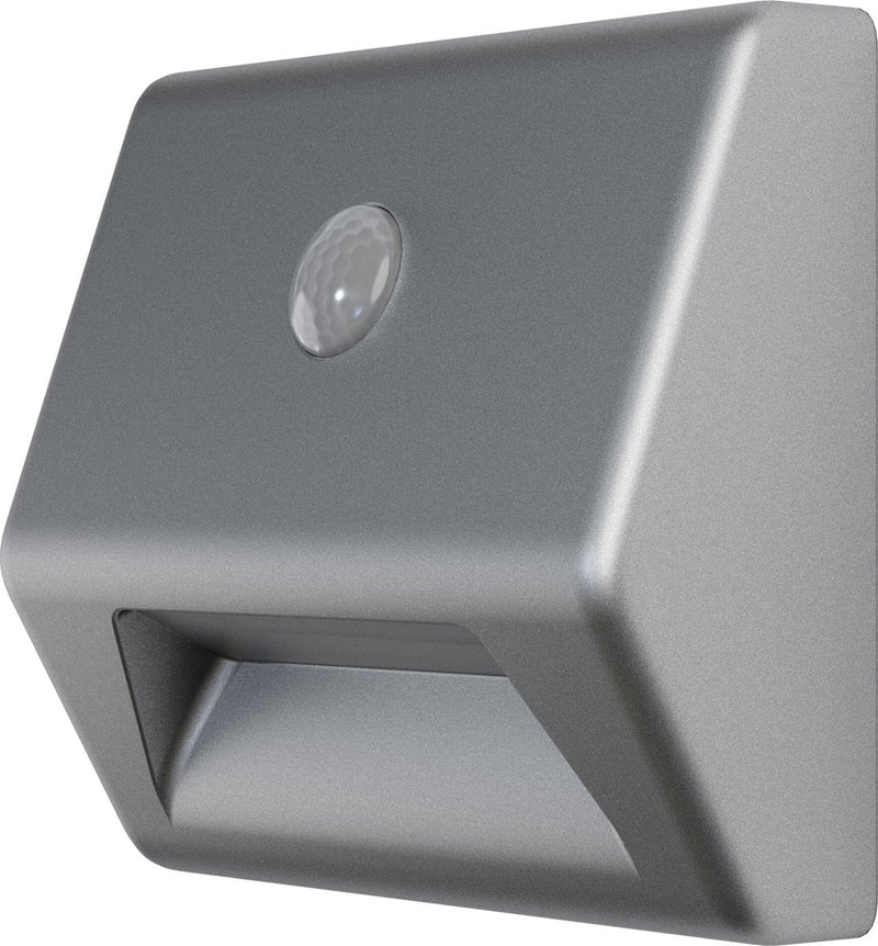 Luminaire à piles Ledvance LED : pour mur, escalier nightlux -, 25 W, 4,5 V, blanc froid, 4-K, matériau du corps : acrylonitrile butadiène styrène (ABS), IP54