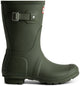 Hunter bottes de pluie pour femmes originales courtes - vert