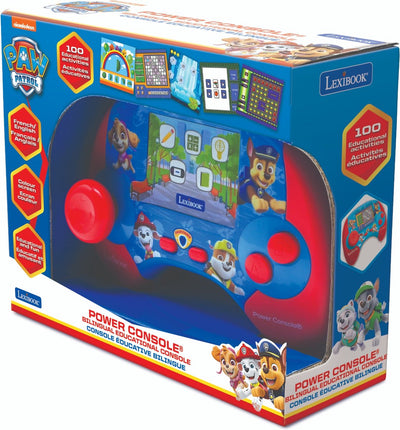Lexibook power console pat patrouille console de jeux éducatifs (fr en)