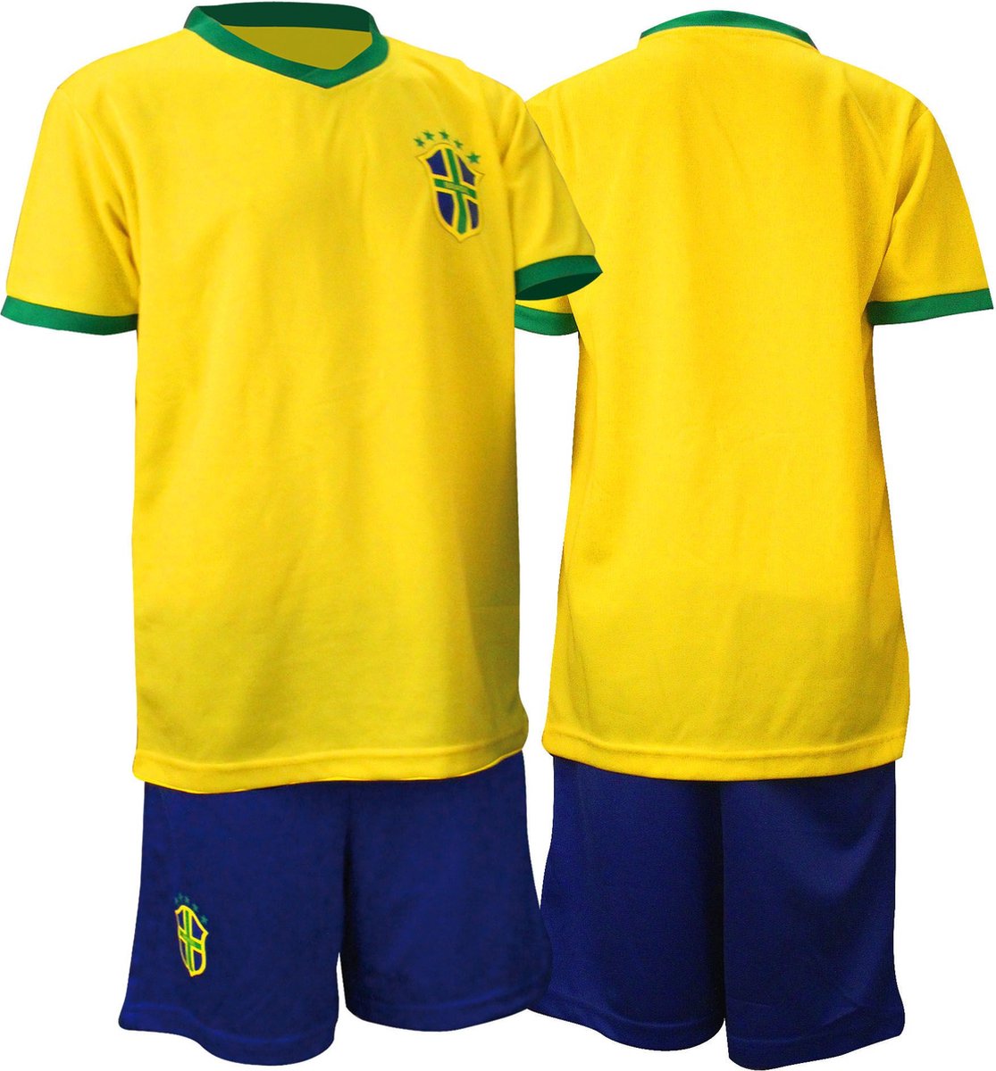 Ensemble de football Avento supporter - junior - jaune bleu vert - 92