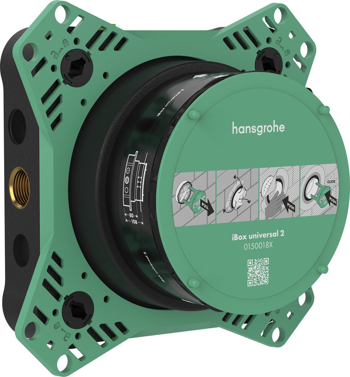 Hansgrohe ibox universal 2 partie encastrable