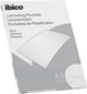 Pochettes de plastification Ibico basics a3, brillantes - 80 microns - 100 pièces - transparentes