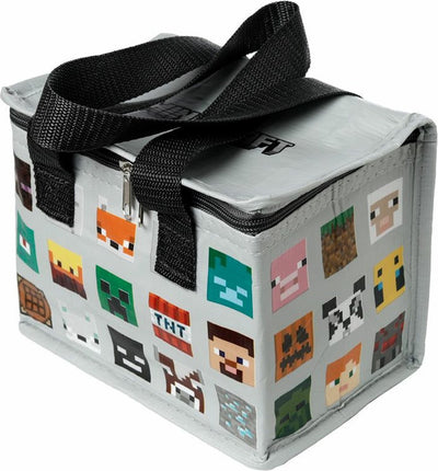 Minecraft fait face à un sac à lunch pour sac de refroidisseur durable
