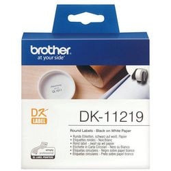 Ruban d'étiquettes brother blanc dk11219