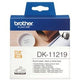 Ruban d'étiquettes brother blanc dk11219