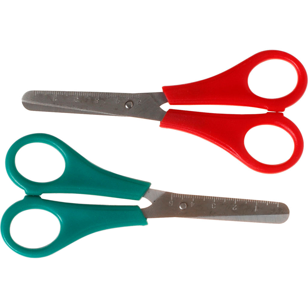 Ciseaux pour enfants Creativ company, l: 13 cm, 12 pièces, 1 boîte