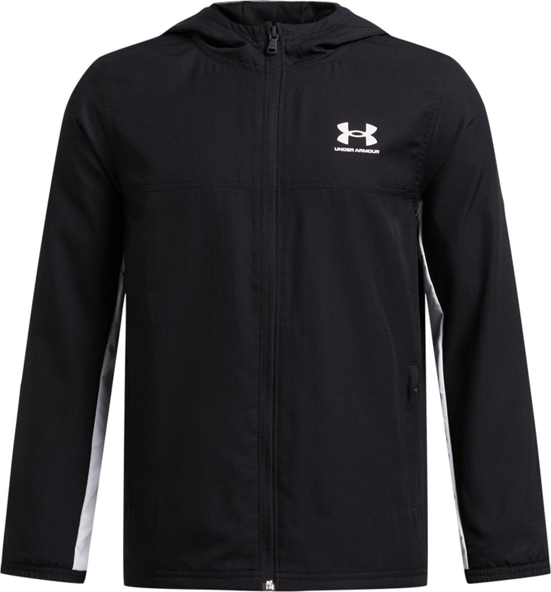 Under Armour UA B Rival WVN Jacket Gilet de sport pour garçons - Noir